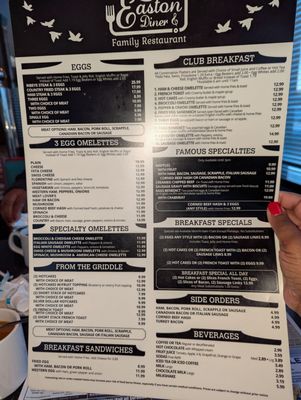 Menu photo 1 Sonic Drive-In EASTON, MD Menu photo 1 Sonic Drive-In EASTON, MD