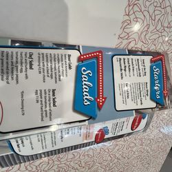 The Pine Grove Diner - Menu startup and salads