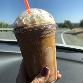 Java Drive - Regular blended Snickers mocha - Coffee & Tea Near Me - Jackson, California Java Drive - Regular blended Snickers mocha - Coffee & Tea Near Me - Jackson, California