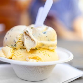India Gourmet - Two Scoops Ice Cream ($8) Saffron Pistachio on top & Alphonso Mango on bottom - Indian Near Me - Santa Cruz, California India Gourmet - Two Scoops Ice Cream ($8) Saffron Pistachio on top & Alphonso Mango on bottom - Indian Near Me - Santa Cruz, California