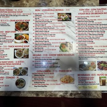 Phở Mỹ Châu 3 - Menu - Vietnamese Near Me - Kent, Washington Phở Mỹ Châu 3 - Menu - Vietnamese Near Me - Kent, Washington