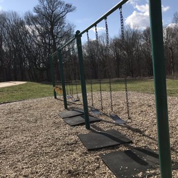 Cherokee Park - Swings by The Teepee/Hogan's Fountain Pavilion - Parks Near Me - Louisville, Kentucky