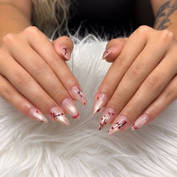 Confessionail Studio - Gel extensions with design - Nail Salons Near Me - Los Angeles, California Confessionail Studio - Gel extensions with design - Nail Salons Near Me - Los Angeles, California