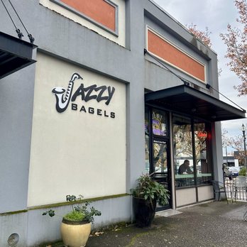 Jazzy Bagels - Outside - Bagels Near Me - Gresham, Oregon