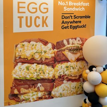 Egg Tuck - Egg sandwich sign - Breakfast & Brunch Near Me - Chicago, Illinois Egg Tuck - Egg sandwich sign - Breakfast & Brunch Near Me - Chicago, Illinois