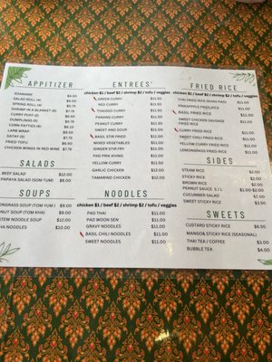 Menu photo 1 Thai 2 Go Dallas, TX Menu photo 1 Thai 2 Go Dallas, TX