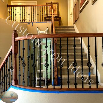 Custom Iron Ideas - Handrails - Fences & Gates Near Me Custom Iron Ideas - Handrails - Fences & Gates Near Me