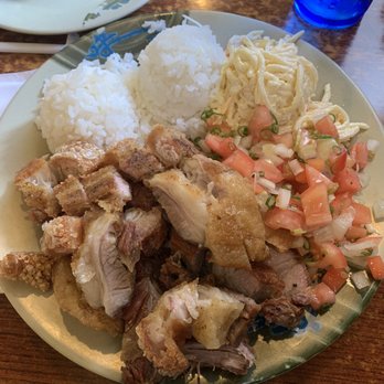 Asahi Grill - Daily special lechon kawali - Breakfast & Brunch Near Me - Honolulu, Hawaii