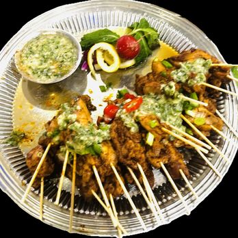 Fantastic Feasts Delray - Ancho Chicken Skewers with Chimmichurri Sauce - Caterers Near Me Fantastic Feasts Delray - Ancho Chicken Skewers with Chimmichurri Sauce - Caterers Near Me