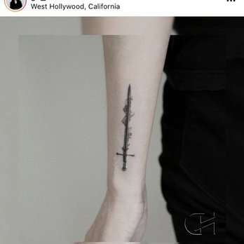 Gee Ink Tattoo - Anduril, Flame of the West from Lord of the Rings - Tattoo Near Me - Alhambra, California Gee Ink Tattoo - Anduril, Flame of the West from Lord of the Rings - Tattoo Near Me - Alhambra, California
