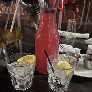 Blvd Bistro - Carafe of spiked lemonade - American Near Me - New York, New York Blvd Bistro - Carafe of spiked lemonade - American Near Me - New York, New York