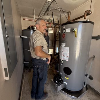 Arsenal Plumbing - Another successful water heater replacement! Trust our expert technicians for reliable hot water solutions across the LA area. - Plumbing Near Me Arsenal Plumbing - Another successful water heater replacement! Trust our expert technicians for reliable hot water solutions across the LA area. - Plumbing Near Me