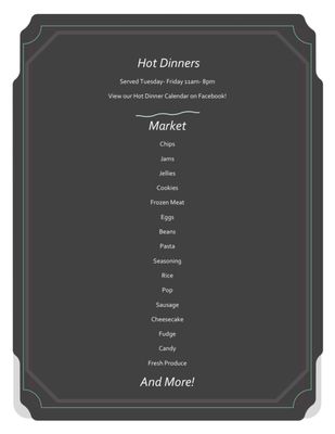 Menu photo 1 Pig City Deli Owensville, OH