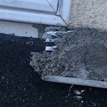 UL Roofing - Finished stucco above balcony - Roofing Near Me