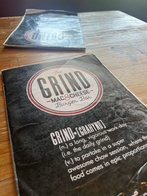Menu photo 1 The Grind Mac and Cheese Burger Bar Martin, TN Menu photo 1 The Grind Mac and Cheese Burger Bar Martin, TN