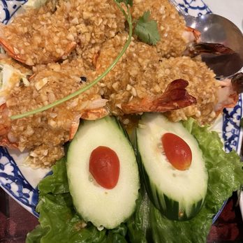 President Thai - Jumbo Shrimp Garlic Sauce - Thai Near Me - Pasadena, California