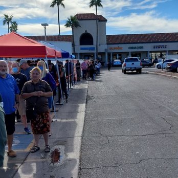 Angie's Lobster - Day 1. Look at that line! It's still growing too! Everybody wants their lobster! - Seafood Near Me - Tempe, Arizona Angie's Lobster - Day 1. Look at that line! It's still growing too! Everybody wants their lobster! - Seafood Near Me - Tempe, Arizona