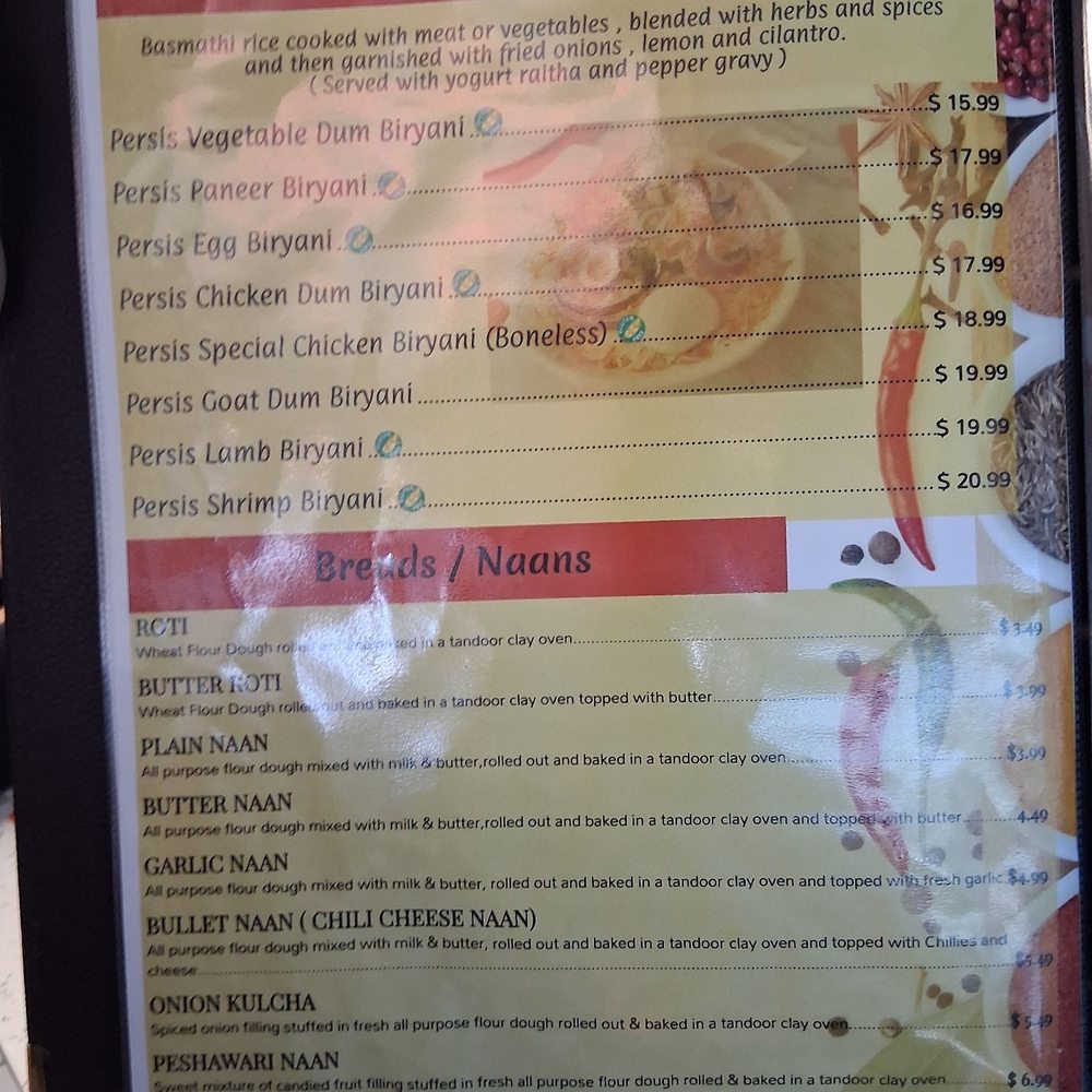 Persis Indian Grill - Menu - Indian Near Me - Clermont, Florida Persis Indian Grill - Menu - Indian Near Me - Clermont, Florida