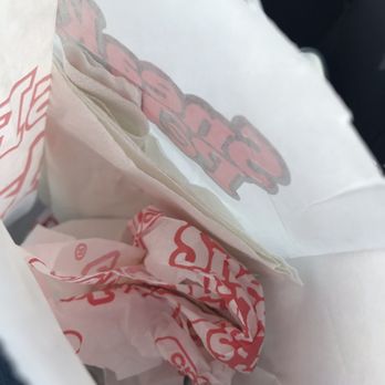 Sneaky Pete's Hot Dogs - Inside of bag - Hot Dogs Near Me - Irondale, Alabama