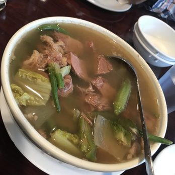 Hong Ning Restaurant - Sinigang with beef - Filipino Near Me - Carol Stream, Illinois