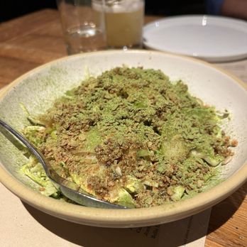Brazen Open Kitchen Bar - Brussels Sprouts salad - New American Near Me - Dubuque, Iowa
