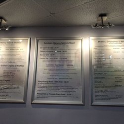 Urban Desserts - Menu