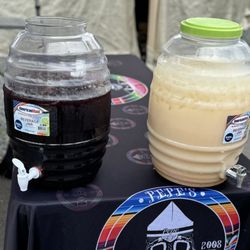 Jamaica and horchata