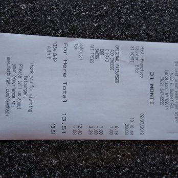 Fatburger - Fast Food Near Me - Henderson, Nevada