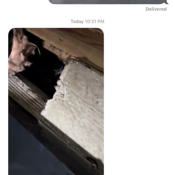 Envirosmart Solution - Great big hole that was supposed to have a metal mesh barrier and be filled - Insulation Installation Near Me - Kent, Washington
