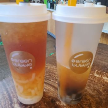 Mr. Green Bubble - Earl Grey Peach Tea with Boba and lychee - Bubble Tea Near Me - Walnut Creek, California Mr. Green Bubble - Earl Grey Peach Tea with Boba and lychee - Bubble Tea Near Me - Walnut Creek, California