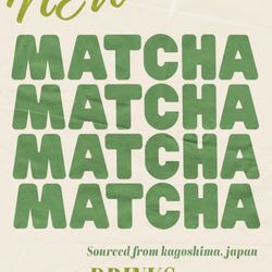 Tai Tea x The V Kitchen - New matcha series