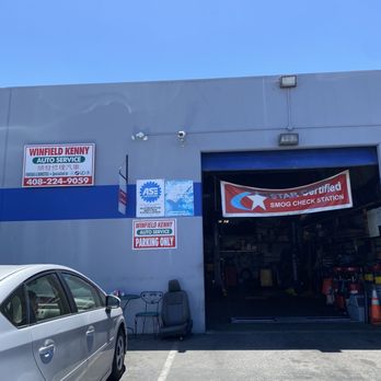 Winfield Kenny Auto - The star smog check station. - Auto Repair Near Me - San Jose, California Winfield Kenny Auto - The star smog check station. - Auto Repair Near Me - San Jose, California