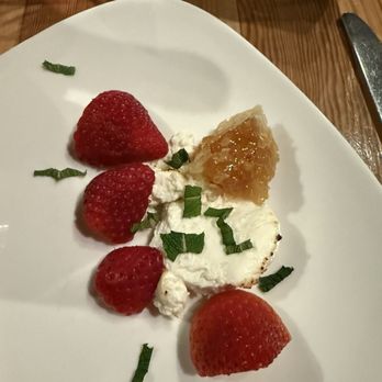 Cosima - Strawberries and honeycomb with toasted goat cheese - Italian Near Me - Baltimore, Maryland