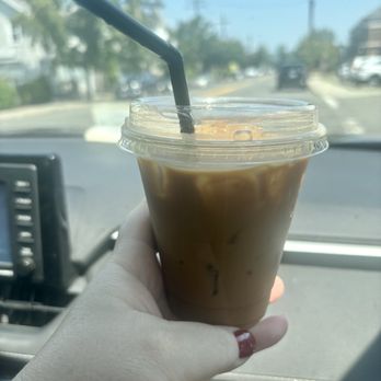The Coffee Maker - Iced pistachio latte w almond milk - Desserts Near Me - New City, New York The Coffee Maker - Iced pistachio latte w almond milk - Desserts Near Me - New City, New York
