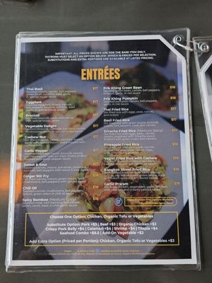Menu photo 5 Thai Time Sacramento, CA