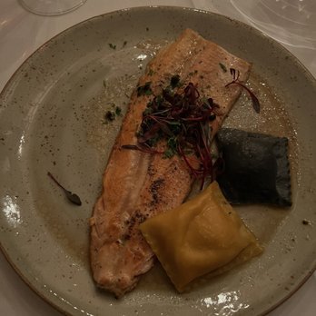 221 South Oak - Rocky Mountain Trout with Duo of Ravioli - New American Near Me - Telluride, Colorado 221 South Oak - Rocky Mountain Trout with Duo of Ravioli - New American Near Me - Telluride, Colorado