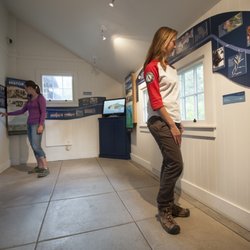 UC Davis Tahoe City Field Station - Inside the small education center