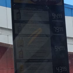 Jiffy Lube - Current pricing (July 2016). The top two prices qualify for a free car wash.