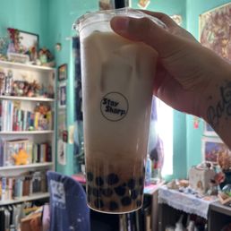Brown Sugar Lava Flow Boba Milk (L) Brown Sugar Lava Flow Boba Milk (L)