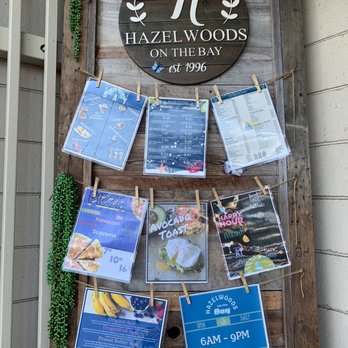 Hazelwoods On the Bay - Outside Menu and photos - Delis Near Me - San Diego, California Hazelwoods On the Bay - Outside Menu and photos - Delis Near Me - San Diego, California