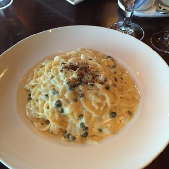 Sette Osteria - Washington - Carbonara made vegetarian; capers instead of pancetta. - Italian Near Me - Washington, DC, District of Columbia Sette Osteria - Washington - Carbonara made vegetarian; capers instead of pancetta. - Italian Near Me - Washington, DC, District of Columbia