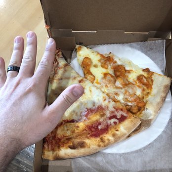 Mannino's - I just paid 9 bucks for these two tiny pizzas.  Really? I should have refused it.  What a joke. - Pizza Near Me - Smithtown, New York