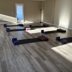 Source Yoga - Our yoga practice area