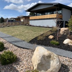 Simple Monkey Sprinklers - Installed mulch
