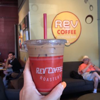 Rev Coffee - Large Iced marshmallow - Coffee & Tea Near Me - Smyrna, Georgia