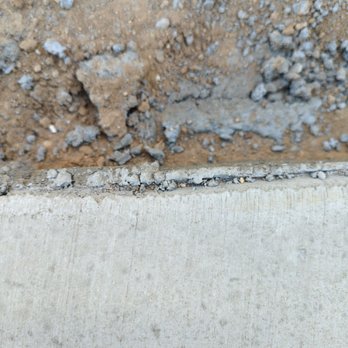 Philistine Concrete - Close-up of edges. - Masonry/Concrete Near Me