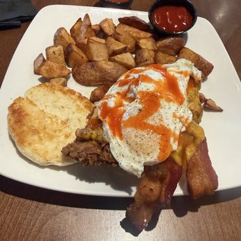 Antilogy - Rise & Shine Chicken Biscuit - New American Near Me - Greenwood, Indiana Antilogy - Rise & Shine Chicken Biscuit - New American Near Me - Greenwood, Indiana