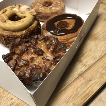 Cremcrittos - Apple Fritter, almond croanut, glazed croanut and chocolate croanut - Bakeries Near Me - McKinney, Texas Cremcrittos - Apple Fritter, almond croanut, glazed croanut and chocolate croanut - Bakeries Near Me - McKinney, Texas