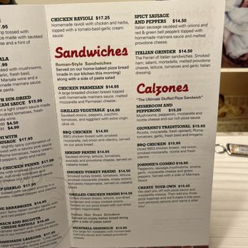 Johnnies - Menu - Italian Near Me - Los Angeles, California Johnnies - Menu - Italian Near Me - Los Angeles, California