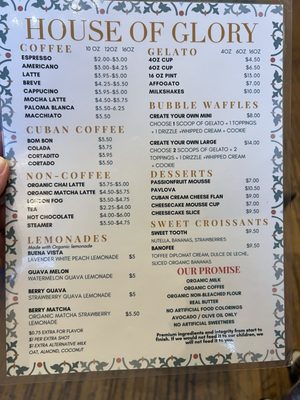Menu photo 1 House Of Glory Grants Pass, OR Menu photo 1 House Of Glory Grants Pass, OR